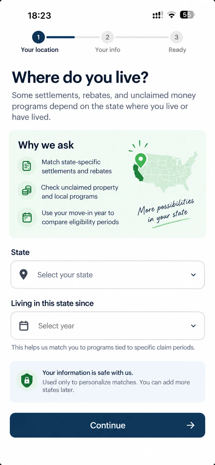 DIVENT location onboarding